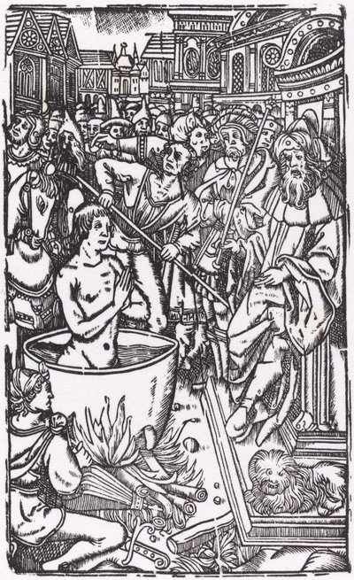 Egy szent vértanúsága alkotó: Probably French 16th Century
