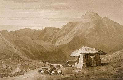 Cromlech Gwernvale-ben alkotó: Pryce Carter Edwards