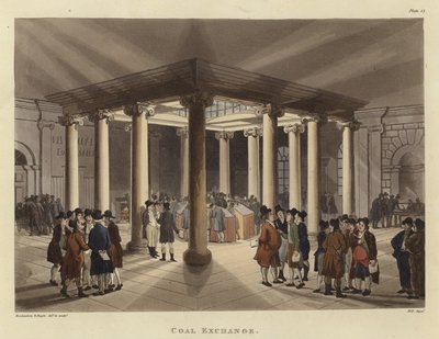 Széncsere alkotó: Pugin and Rowlandson