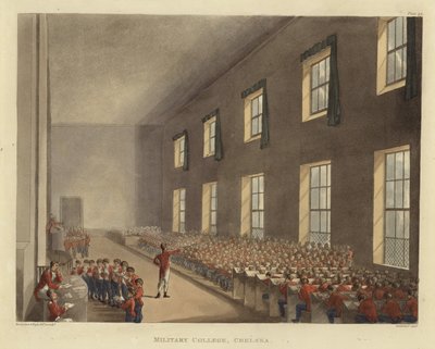Katonai Főiskola alkotó: Pugin and Rowlandson
