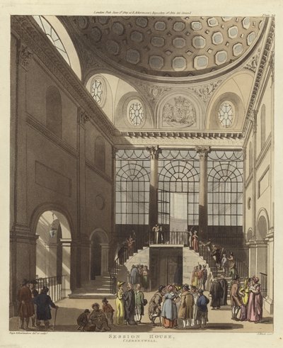 Session House alkotó: Pugin and Rowlandson