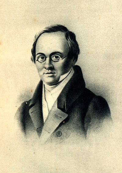 Anton A. Delvig költő portréja 1798-1831 alkotó: Pyotr Fyodorovich Borel