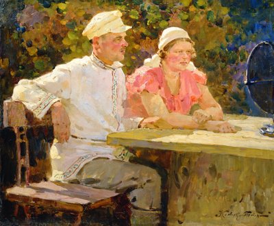 Rádióhallgatás alkotó: Pyotr Ivanovich Kotov