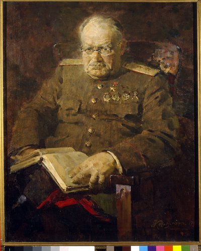 Nyikolaj N. Bourdenko (1876-1946) idegsebész és akadémikus portréja alkotó: Pyotr Ivanovich Kotov