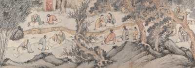 Gyülekező az Orchidea Pavilonnál, adat 1560-ig. alkotó: Qian Gu