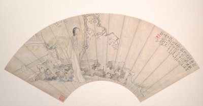 Egy szépség, 1876-ban. alkotó: Qian Huian