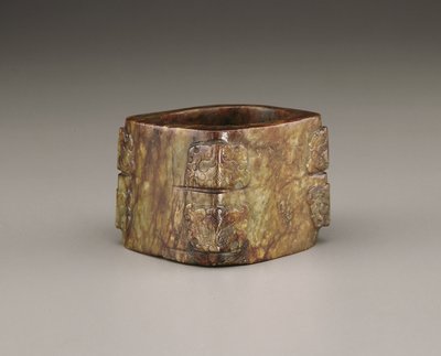 Cong (jade) alkotó: Qing Dynasty Chinese School