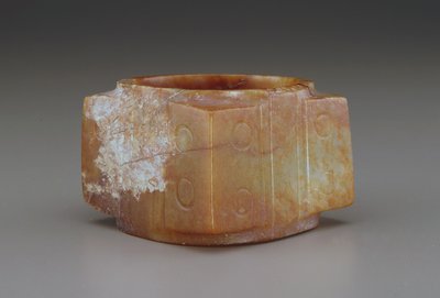 Cong (jáde (nefrit)) alkotó: Qing Dynasty Chinese School
