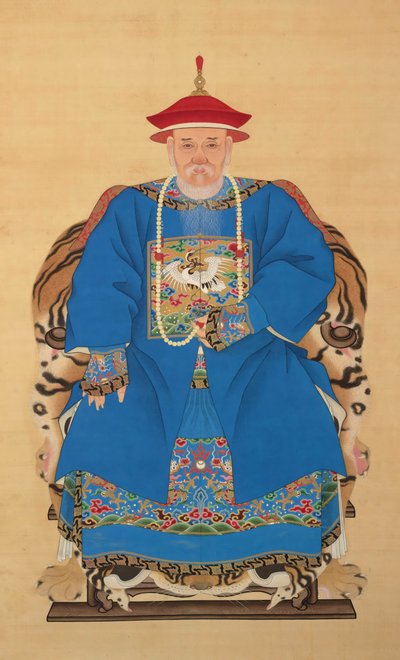 Yu Chenglong (1617-1684) portréja alkotó: Qing dynasty Chinese School