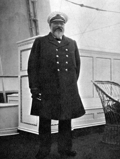 A pilóta a királyi jachtok norvég utazása során 1904-1908. alkotó: Queen Alexandra