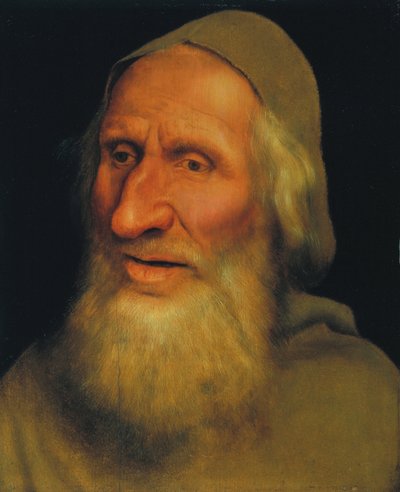 Egy öregember feje alkotó: Quentin Massys or Metsys