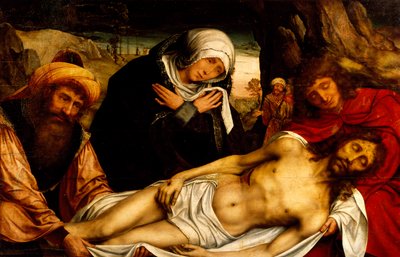 Pieta (1466-1530), Egyházmegyei Múzeum, Gaeta alkotó: Quentin Massys or Metsys