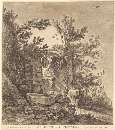 Madáritató hely alkotó: Quentin Pierre Chedel after François Boucher