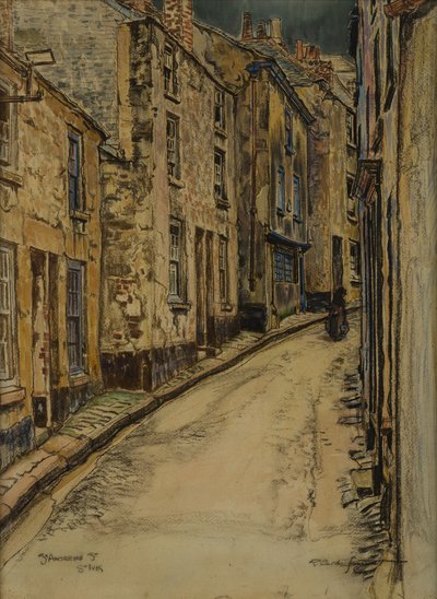 St Andrews Street, St Ives (vegyes média) alkotó: R. Borlase Smart