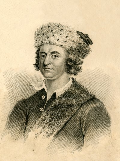 Bampfylde Moore Carew – A koldusok királya, 1821. alkotó: R. Page