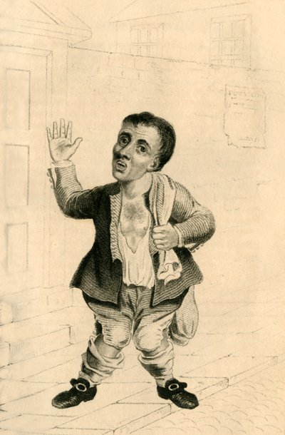 Jeffery Dunstan, Garratt polgármestere, 1821. alkotó: R. Page