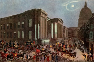 A Royal Mails a londoni általános postától indul, 1830 1927. alkotó: R. Reeves