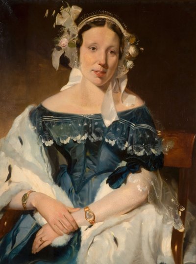 Egy női portré, 1830. alkotó: R. T. Bott
