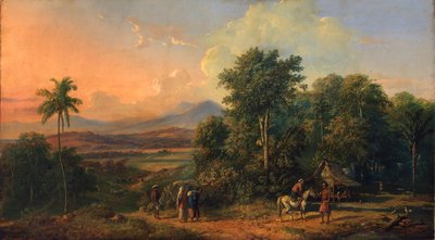 Erdei és őshonos ház alkotó: Raden Saleh
