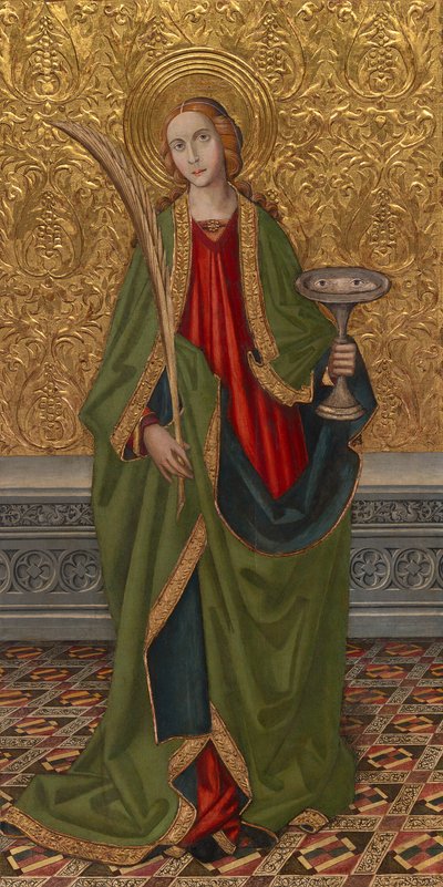 Szent Lucy alkotó: Rafael Vergós