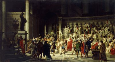 Julius Caesar utolsó szenátusa alkotó: Raffaele Giannetti