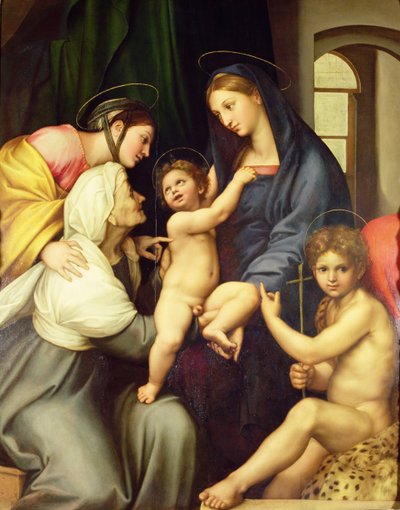 A Szent Család alkotó: Raffaello Sanzio Raphael