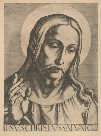 Krisztus mellszobra alkotó: Raffaello Schiaminossi