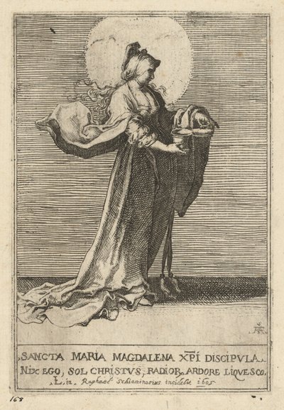 Szent Mária Magdolna alkotó: Raffaello Schiaminossi, after Lucas van Leyden