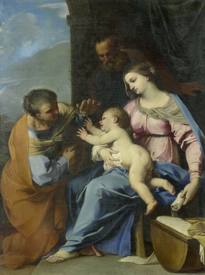 A Szent Család alkotó: Raffaello Vanni (attributed to)