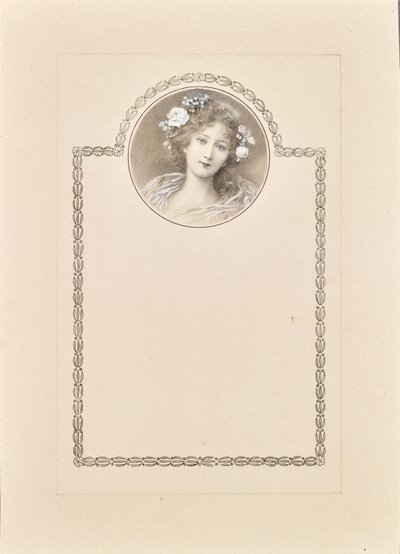 Tervezés üdvözlőkártyához alkotó: Raimund Ritter Von Brennerstein Wichera