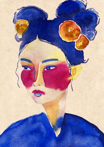 Asian Girl alkotó: Raissa Oltmanns