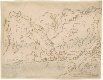 Clear Creek Canyon, Rocky Mountains, Colorado alkotó: Ralph Albert Blakelock