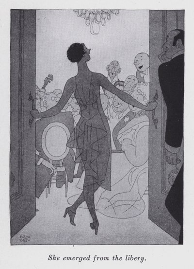 Illusztráció a "But Gentlemen Marry Barnettes"-hez, Anita Loos (litho) alkotó: Ralph Barton