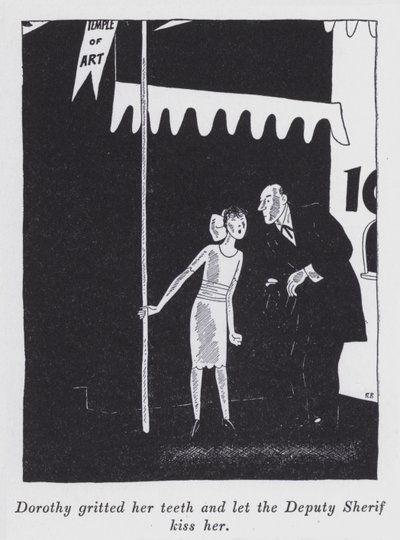 Illusztráció a "But Gentlemen Marry Barnettes"-hez, Anita Loos (litho) alkotó: Ralph Barton