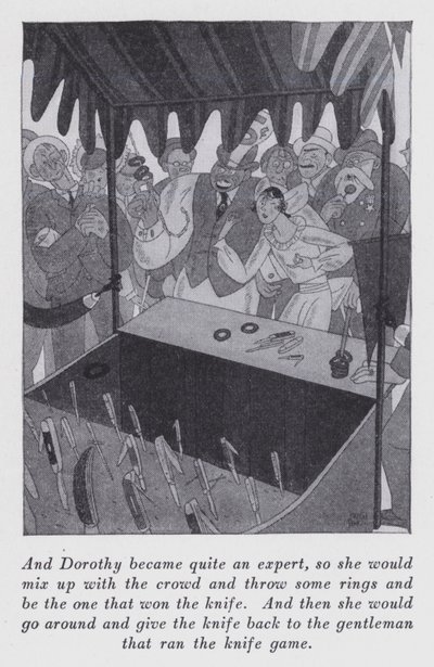 Illusztráció a "But Gentlemen Marry Barnettes"-hez, Anita Loos (litho) alkotó: Ralph Barton