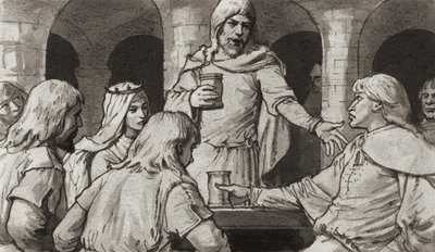 Walteoff árulásra csábított (gouache, papír) alkotó: Ralph Bruce