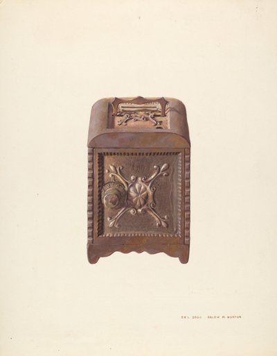 Vasbank alkotó: Ralph Morton