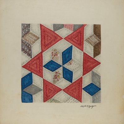 Patchwork paplan alkotó: Ralph N. Morgan