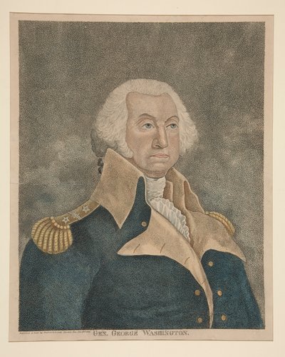 George Washington tábornok alkotó: Ralph Rawdon
