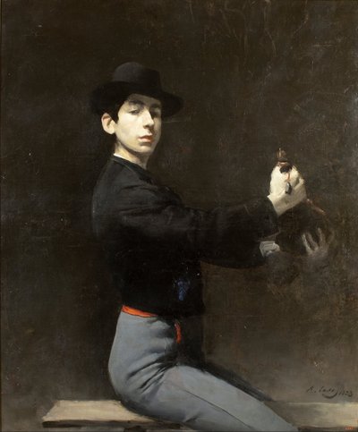 Önarckép alkotó: Ramón Casas