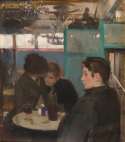 A Moulin de la Galette belseje alkotó: Ramon Casas i Carbo