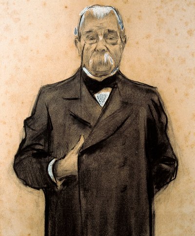 Manuel Duran portréja alkotó: Ramon Casas i Carbo