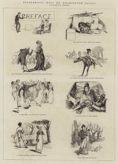 Bracebridge Hall – Washington Irving alkotó: Randolph Caldecott