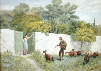 Jelenet a Montone-ban – A kecskepásztor alkotó: Randolph Caldecott