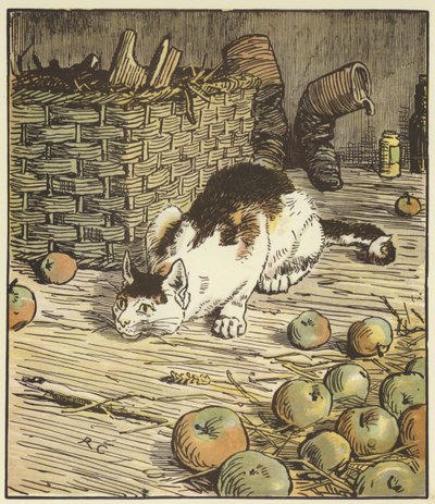 A ház, amit Jack épített (színes litó) alkotó: Randolph Caldecott