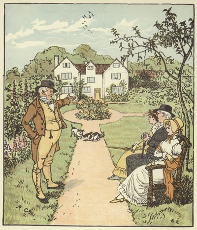 A ház, amit Jack épített alkotó: Randolph Caldecott
