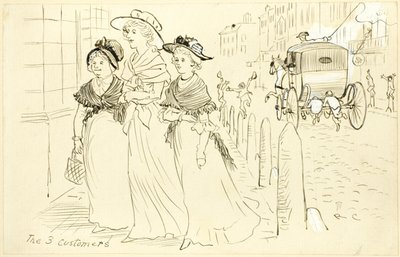 A három ügyfél alkotó: Randolph Caldecott