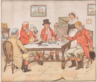 A konzerv körüli hágó, fiaim alkotó: Randolph Caldecott
