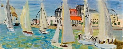 Hajók Le Havre-ban alkotó: Raoul Dufy