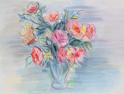 Virágcsokor egy vázában alkotó: Raoul Dufy